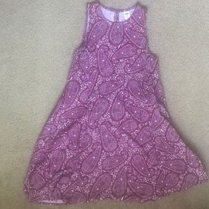 Old navy dress with paisley!